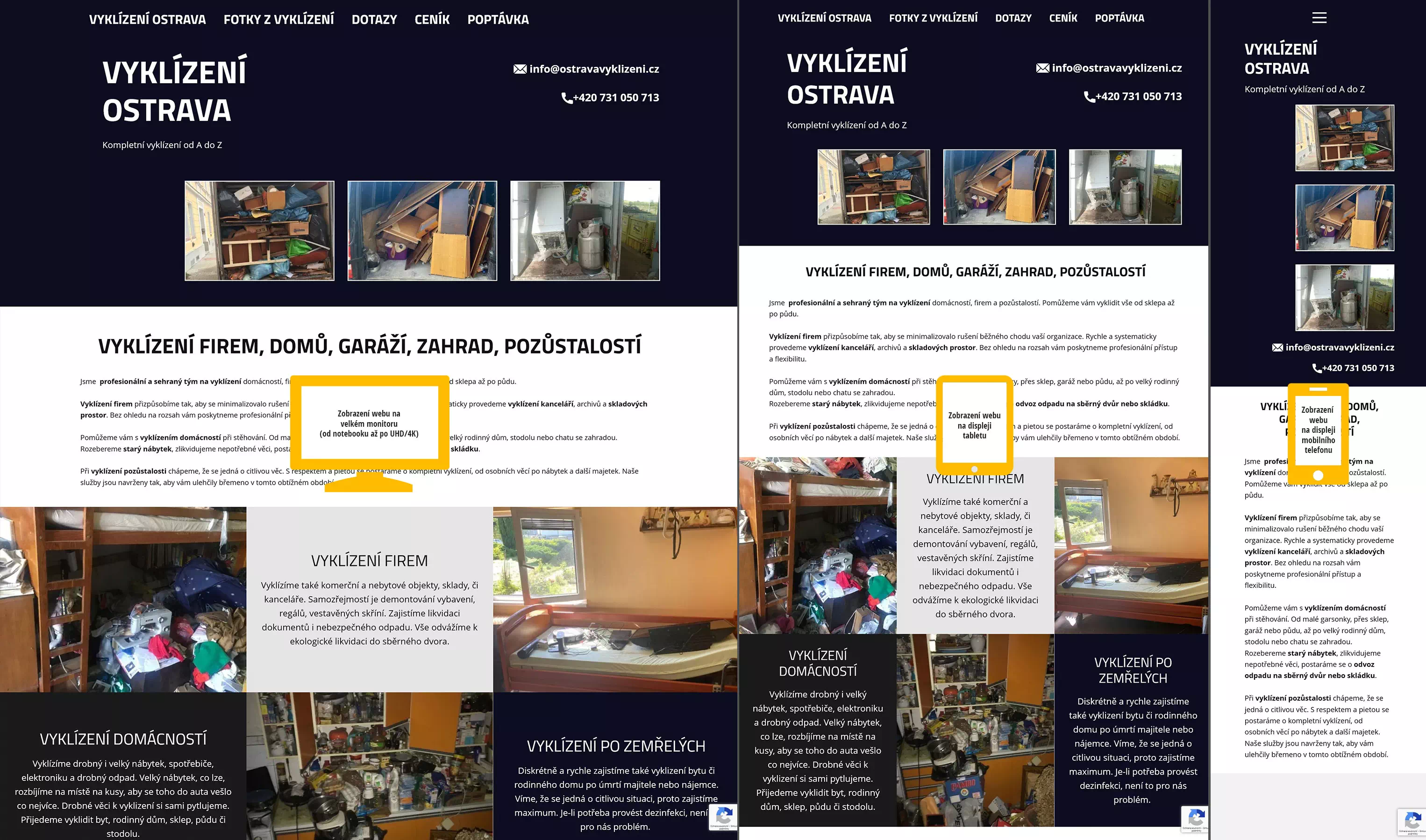 ukázka webu